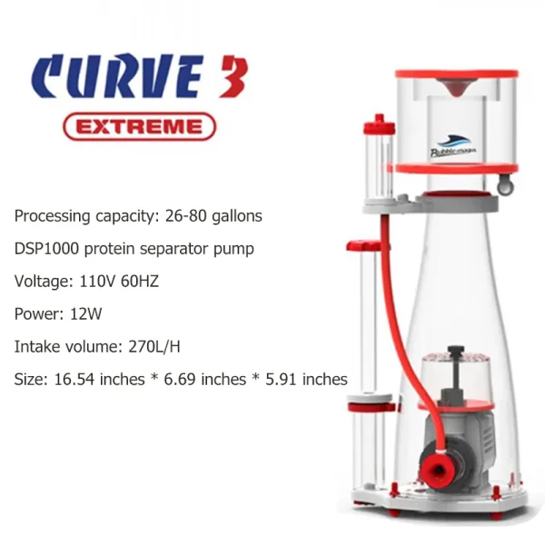 Bubble Magus curve 3 extrem skimmer - Image 2
